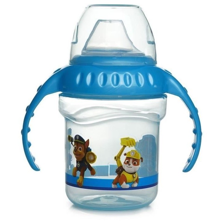 Tasse a poignée - THERMOBABY - 250 ml - Bec silicone - Anti-fuites - Pat'patrouille