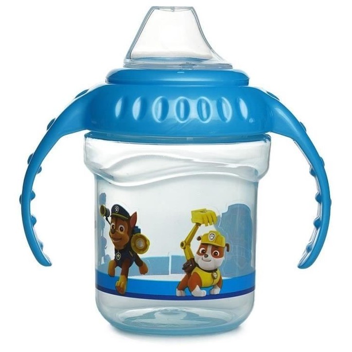 Tasse a poignée - THERMOBABY - 250 ml - Bec silicone - Anti-fuites - Pat'patrouille