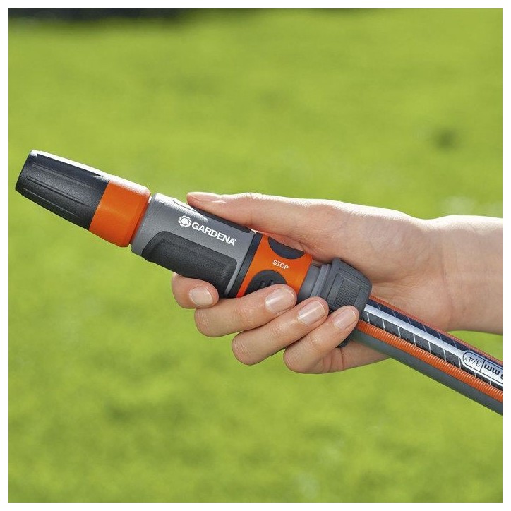 Raccord d'arrosage Aquastop GARDENA pour tuyau Ø19mm - Anti écoulement d'eau - Power Grip - Garantie 5 ans Raccord d'arrosage Aquastop GARDENA pour tuyau Ø19mm - Anti écoulement d'eau - Power Grip - Garantie 5 ans