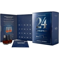 Coffret cadeau dégustation Rhum - 24 Days of Rum - 24 rhums du monde