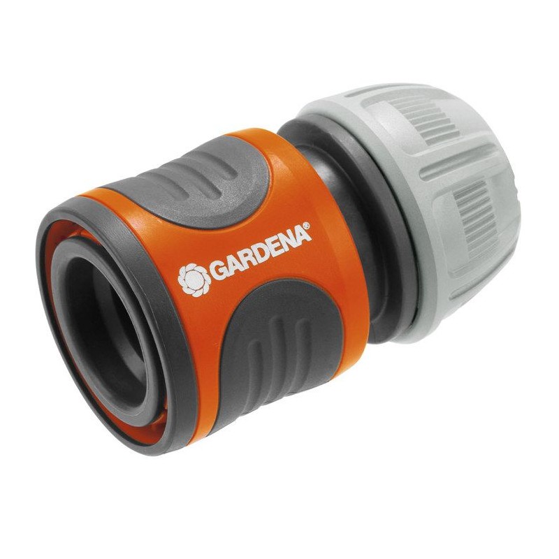 Raccord d'arrosage rapide GARDENA - Adapté tuyau Ø13mm & Ø15mm - Po Raccord d'arrosage rapide GARDENA - Adapté tuyau Ø13mm & Ø15mm - Po