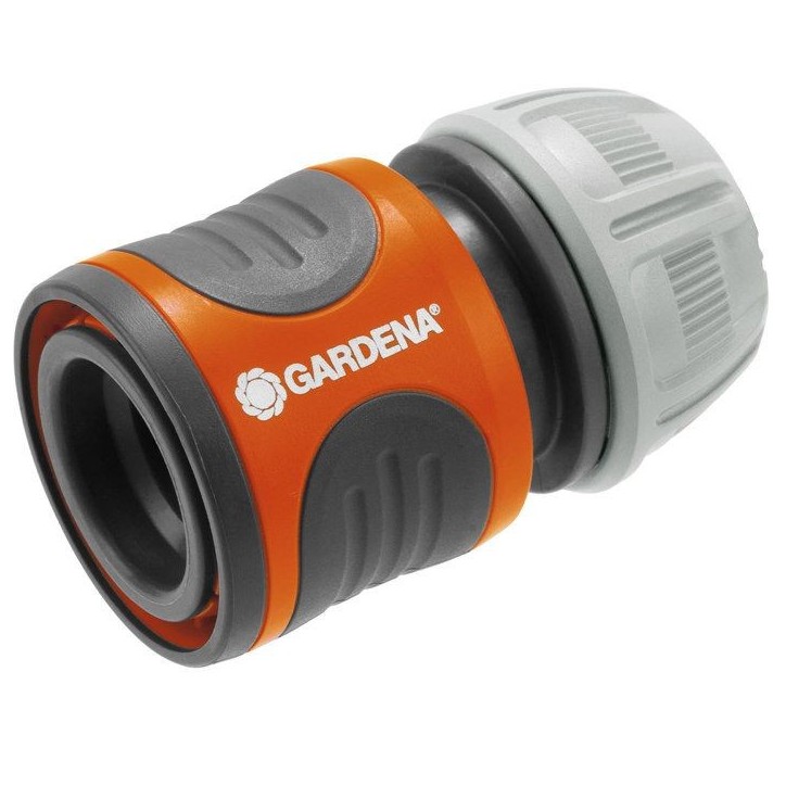 Raccord d'arrosage rapide GARDENA - Adapté tuyau Ø13mm & Ø15mm - Power Grip - Garantie 5 ans