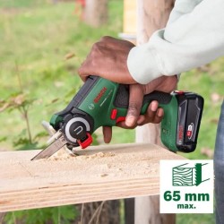 Bosch Elagueuse sans fil UniversalCut 18V – profondeur de coupe 65 c