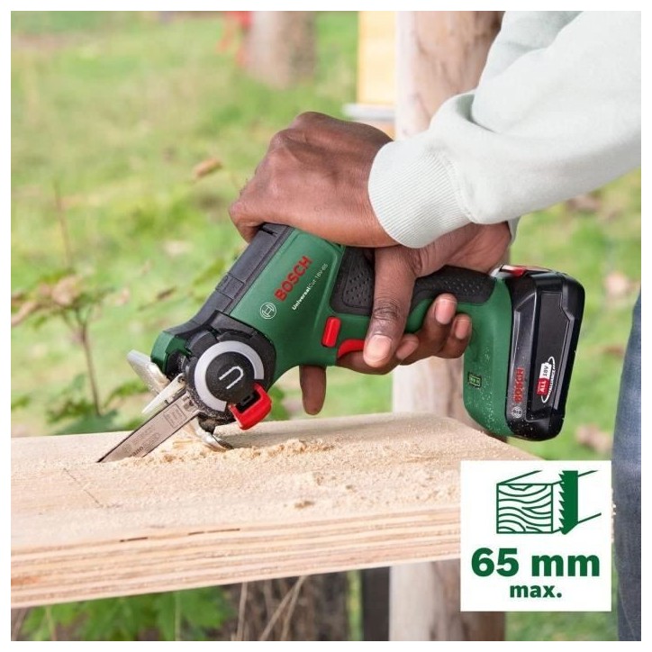 Bosch Elagueuse sans fil UniversalCut 18V – profondeur de coupe 65 cm - sans batterie - 06033D5200