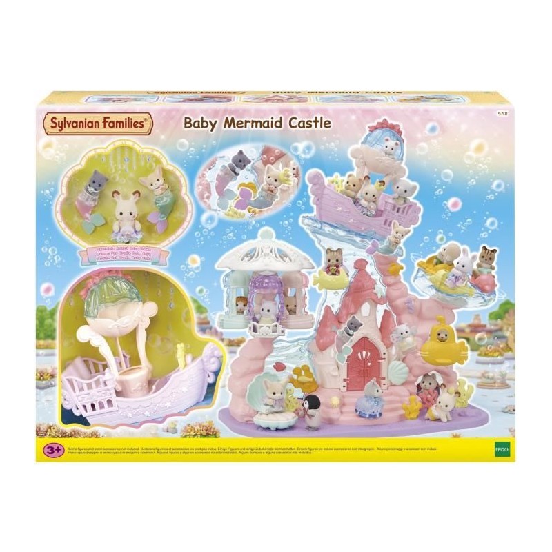 Figurines miniatures - SYLVANIAN FAMILIES - 5701 - Le château des sir Figurines miniatures - SYLVANIAN FAMILIES - 5701 - Le château des sir