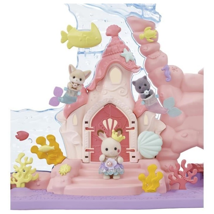 Figurines miniatures - SYLVANIAN FAMILIES - 5701 - Le château des sirenes Figurines miniatures - SYLVANIAN FAMILIES - 5701 - Le château des sirenes
