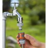 Raccord d'arrosage rapide GARDENA - Adapté tuyau Ø13mm & Ø15mm - Po