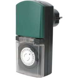 Programmateur mécanique extérieur - GAO - IP44 - 3680 W - Blanc - 16