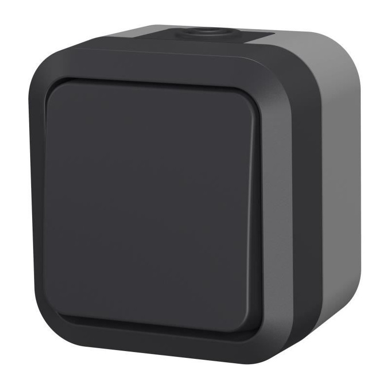 Poussoir - QUARX - Aqua Pro - Extérieur, 250V, 10A, IP55, conforme NF Poussoir - QUARX - Aqua Pro - Extérieur, 250V, 10A, IP55, conforme NF