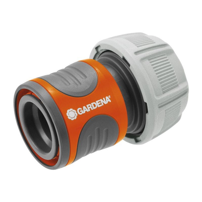 Raccord d'arrosage rapide GARDENA - Adapté tuyau Ø19 mm - Fixation 1 Raccord d'arrosage rapide GARDENA - Adapté tuyau Ø19 mm - Fixation 1