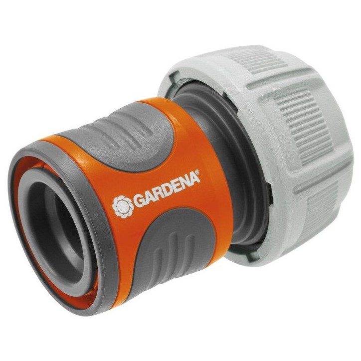 Raccord d'arrosage rapide GARDENA - Adapté tuyau Ø19 mm - Fixation 1 clic - Power Grip Raccord d'arrosage rapide GARDENA - Adapté tuyau Ø19 mm - Fixation 1 clic - Power Grip