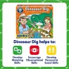 Jeu de loterie Dinosaur Dig - ORCHARD - Construisez votre dinosaure 3D