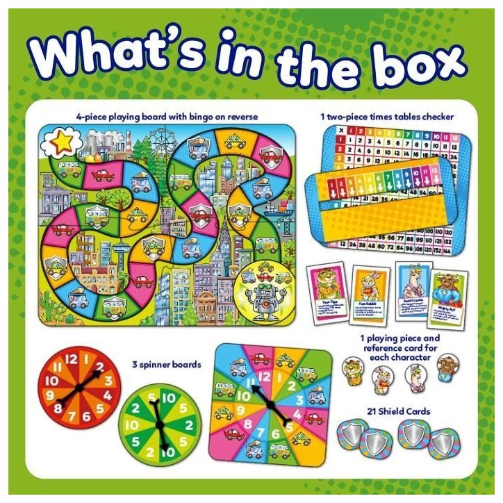 Time tables heroes - Jeu de calcul - ORCHARD Time tables heroes - Jeu de calcul - ORCHARD