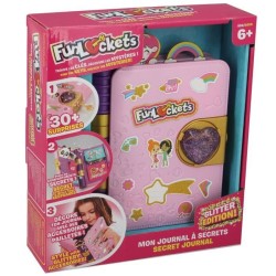 Journal a Secrets - Funlockets - Édition Pailletée - Plus de 30 surp