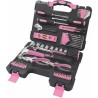 Ensemble d'outils - FIELDMANN - FDG 5010-53R - 53 pieces - Couleur ros