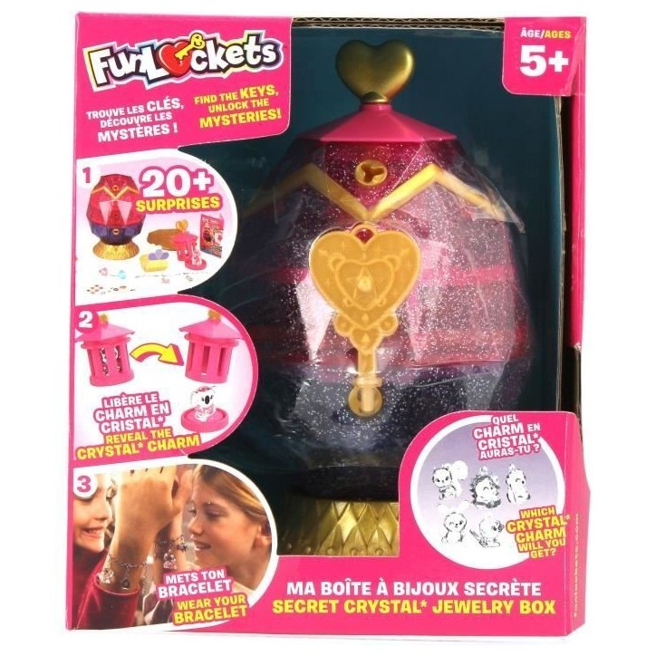 Boîte a Bijoux - Taldec - Funlockets - Ma Boîte a Bijoux Secrete - Plus de 20 Surprises Boîte a Bijoux - Taldec - Funlockets - Ma Boîte a Bijoux Secrete - Plus de 20 Surprises
