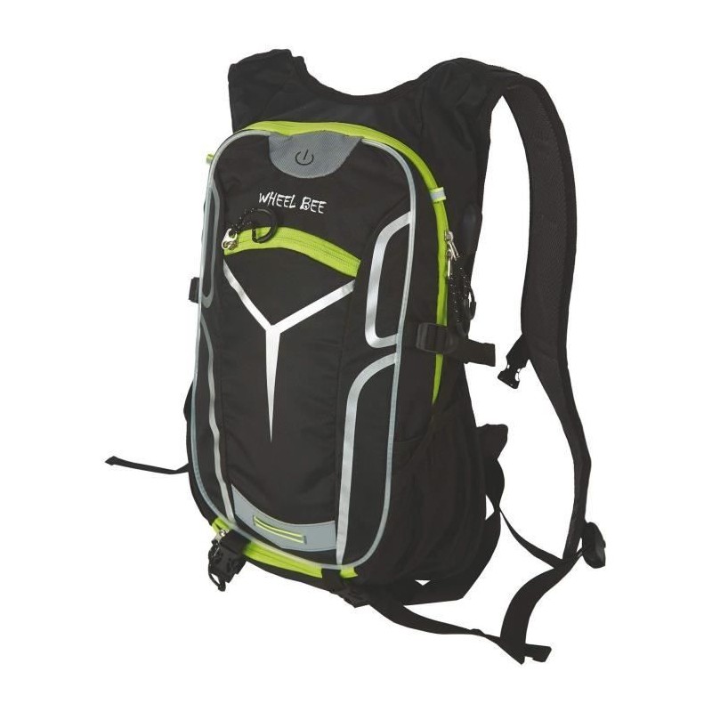 Sac a dos - Vélo - SCHILDKRÖT - LED + Port USB + Sortie écouteurs i Sac a dos - Vélo - SCHILDKRÖT - LED + Port USB + Sortie écouteurs i