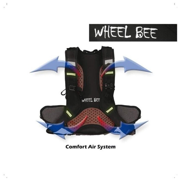 Sac a dos - Vélo - SCHILDKRÖT - LED + Port USB + Sortie écouteurs inclus Sac a dos - Vélo - SCHILDKRÖT - LED + Port USB + Sortie écouteurs inclus