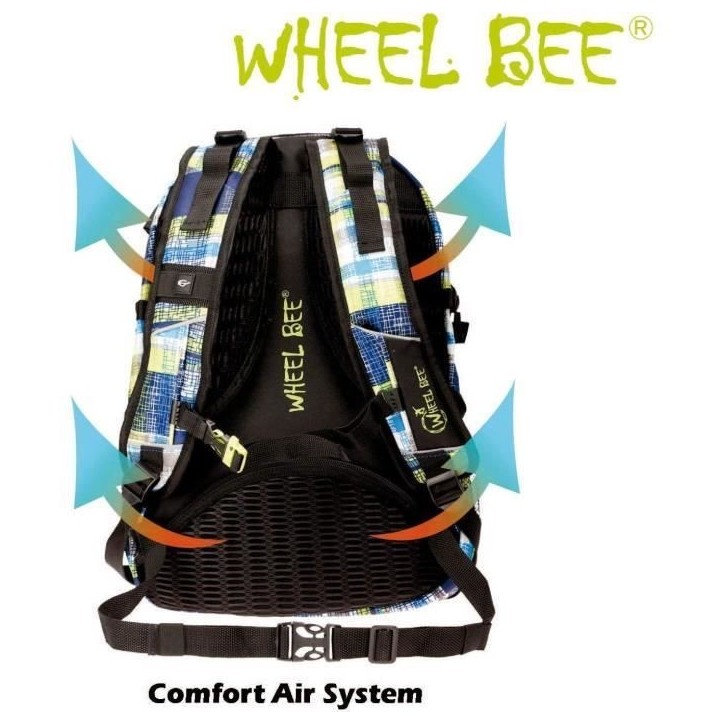 Sac a dos - SCHILDKRÖT - Wheel Bee Generation Z - Lumiere LED - Port USB - Compartiments antivol