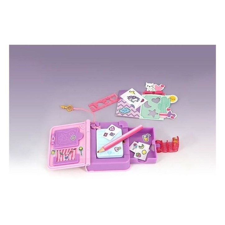 Mini Journal - KD - Funlockets - Mon Mini Journal Secret - Amuse-toi a personnaliser ton journal