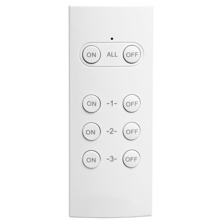 Pack de 2 prises télécommandées pour utilisation extérieure + télécommande - GAO - 230 V - Noir Pack de 2 prises télécommandées pour utilisation extérieure + télécommande - GAO - 230 V - Noir