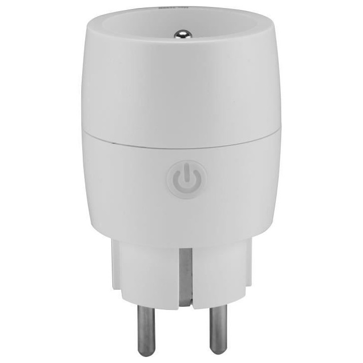 Kit 3 Prises télécommandées mini + Télécommande - GAO - 230 V - Blanc