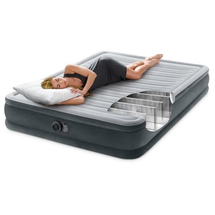 Matelas gonflable Intex - 2 personnes - 150 x 200 cm