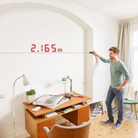 Bosch Télémetre laser Zamo - Précision 3 mm - Portée 25 m - Rechargeable USB