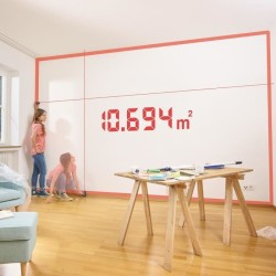 Bosch Télémetre laser Zamo - Précision 3 mm - Portée 25 m - Rechar