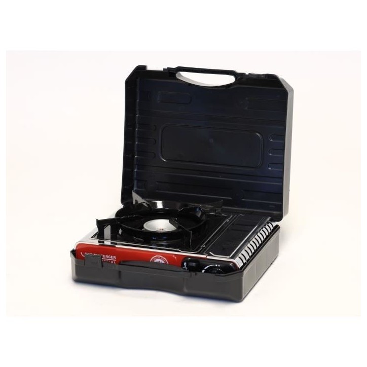 Réchaud a gaz - ROTHENBERGER - PREMIUM RS 220 - 2200 W - Gris et noir Réchaud a gaz - ROTHENBERGER - PREMIUM RS 220 - 2200 W - Gris et noir