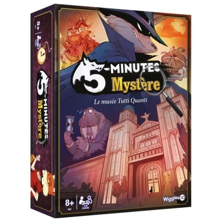 Jeux de société - WIGGLES 3D - 5 Minutes Mystere - Jeu de cartes Jeux de société - WIGGLES 3D - 5 Minutes Mystere - Jeu de cartes