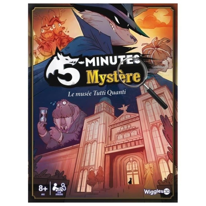 Jeux de société - WIGGLES 3D - 5 Minutes Mystere - Jeu de cartes Jeux de société - WIGGLES 3D - 5 Minutes Mystere - Jeu de cartes