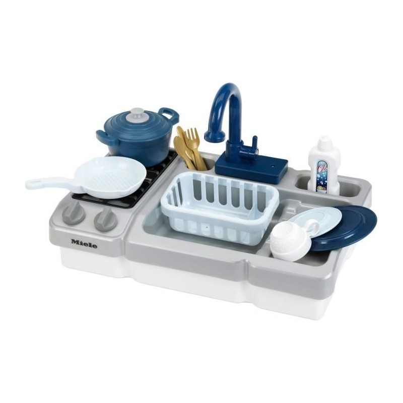 Jouet d'évier - KLEIN - Évier de cuisine Miele avec robinet fonction Jouet d'évier - KLEIN - Évier de cuisine Miele avec robinet fonction