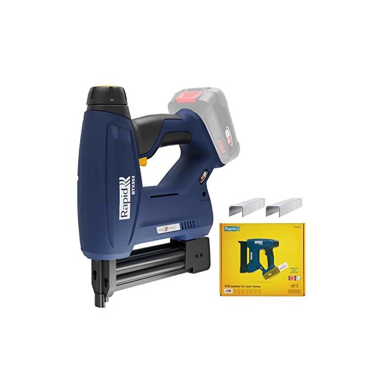 RAPID - BTX553 - Agrafeuse a batterie 18V, pour agrafes n°53/8-20mm e