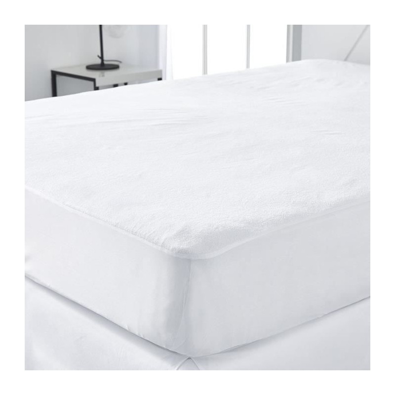 Protege matelas imperméable - TODAY - Essential - 140x190 cm - Blanc