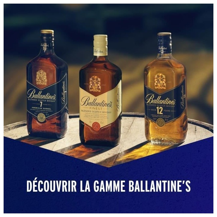 Ballantine's - Finest Whisky Ecossais - 40,0% Vol. - 70cl