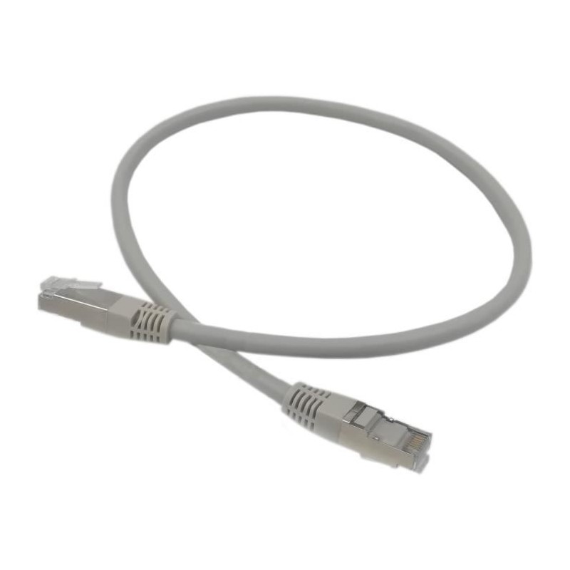 Câble RJ45 Cat.6 blindé F/UTP - LINEAIRE - PCC6FA5 - 0,5 m