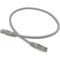 Câble RJ45 Cat.6 blindé F/UTP - LINEAIRE - PCC6FA5 - 0,5 m