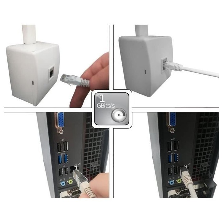Câble RJ45 Cat.6 blindé F/UTP - LINEAIRE - PCC6FG - 5 m Câble RJ45 Cat.6 blindé F/UTP - LINEAIRE - PCC6FG - 5 m