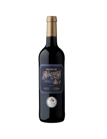 Blason De Montbelly 2019 Pessac-Léognan - Vin rouge de Bordeaux