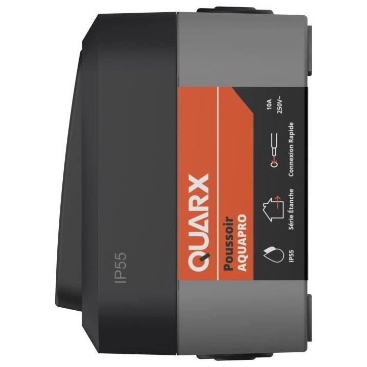 Va et Vient - QUARX - Aqua Pro - IP55, connexion rapide, conforme NF Va et Vient - QUARX - Aqua Pro - IP55, connexion rapide, conforme NF