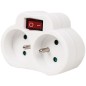 Biplite - GAO - 2x16A - Avec interrupteur, conforme NF Biplite - GAO - 2x16A - Avec interrupteur, conforme NF