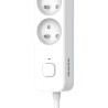 Multiprise - QUARX - 4 prises - Avec interrupteur, câble 3m