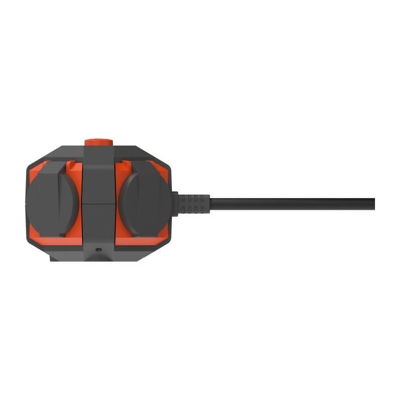 Power Globe - QUARX - IP44 - 4 prises, interrupteur, câble 3m Power Globe - QUARX - IP44 - 4 prises, interrupteur, câble 3m