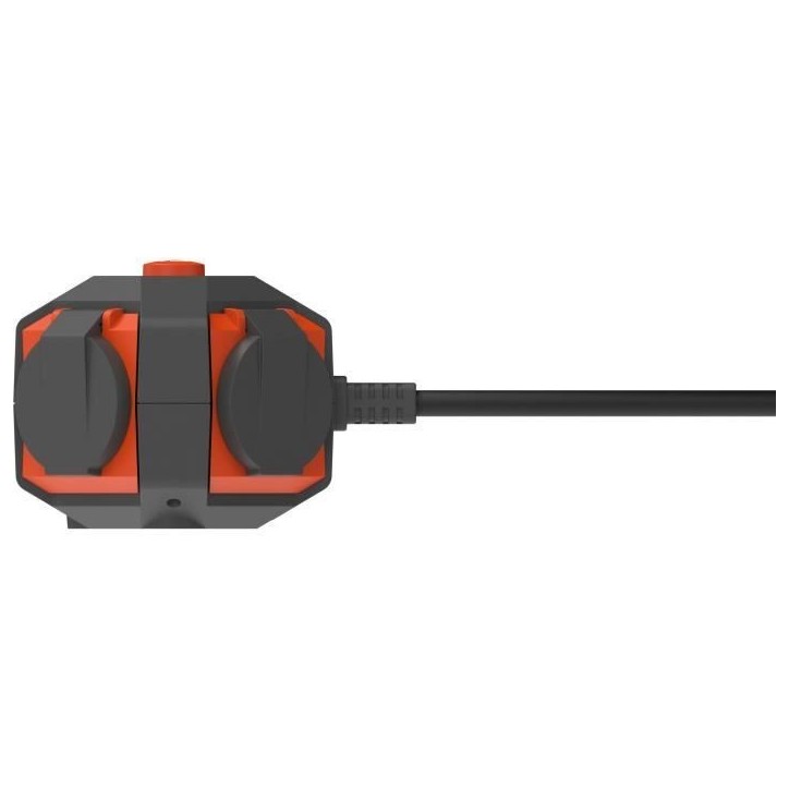 Power Globe - QUARX - IP44 - 4 prises, interrupteur, câble 3m Power Globe - QUARX - IP44 - 4 prises, interrupteur, câble 3m