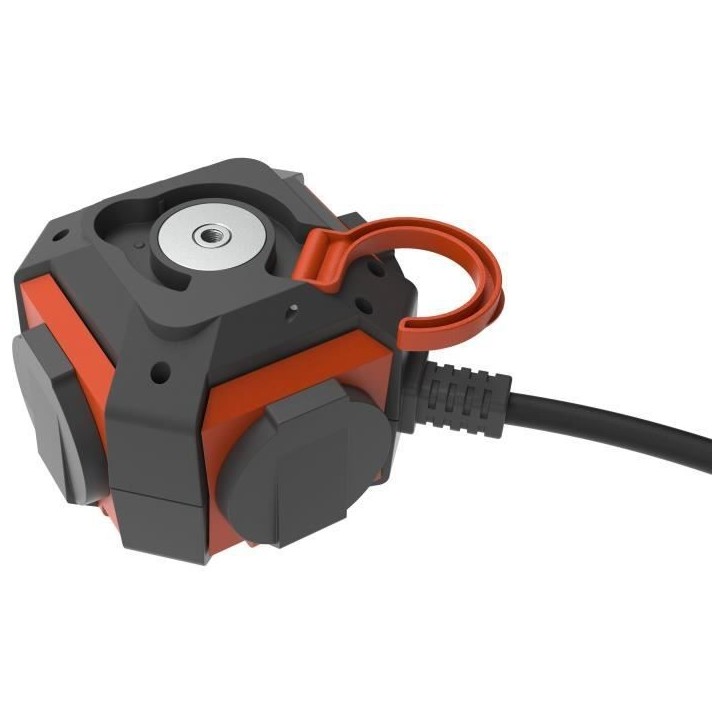 Power Globe - QUARX - IP44 - 4 prises, interrupteur, câble 3m Power Globe - QUARX - IP44 - 4 prises, interrupteur, câble 3m