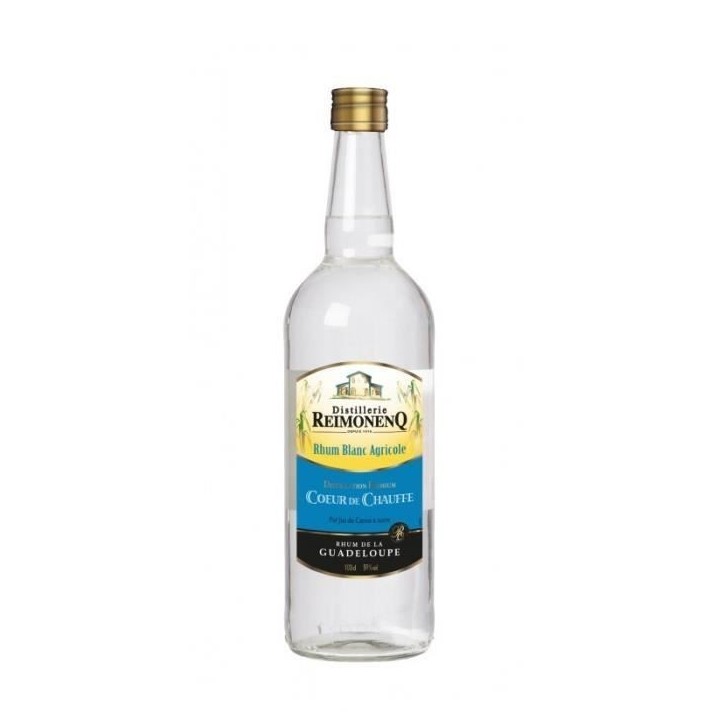 Reimonenq - Coeur de Chauffe - Rhum blanc agricole - 59,0% Vol. - 1L