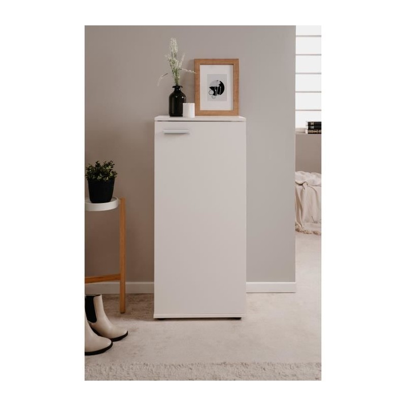 Meuble a chaussures - Finori - Satos - Blanc - 12 Paires - 100 x 110 x Meuble a chaussures - Finori - Satos - Blanc - 12 Paires - 100 x 110 x