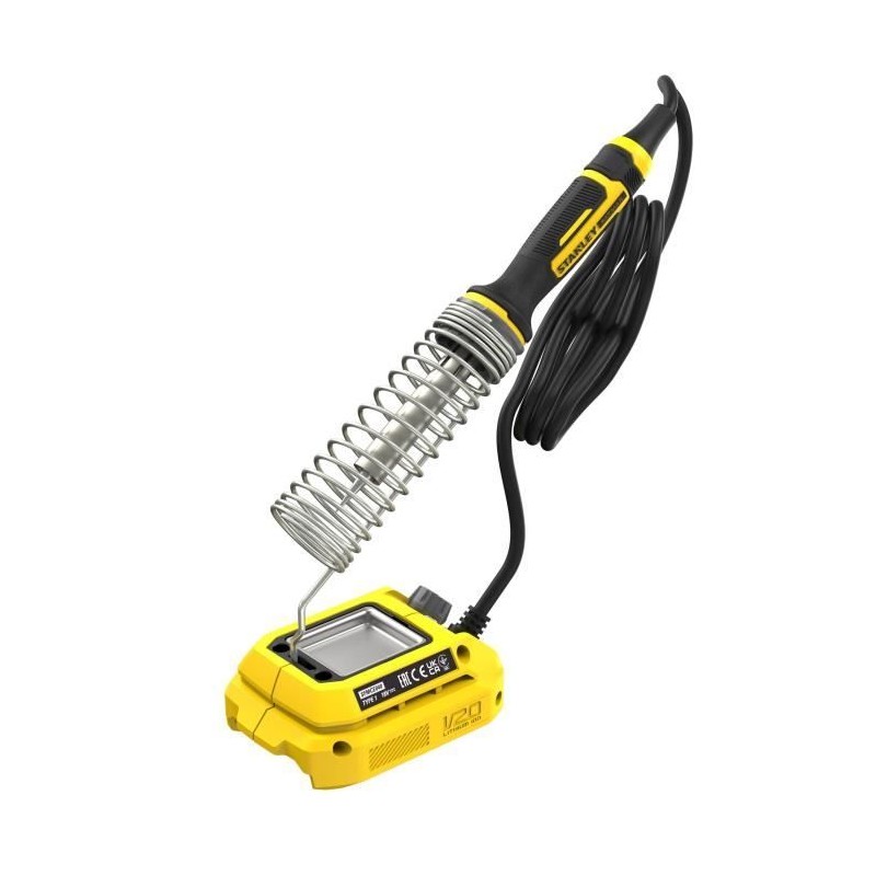 Fer a souder sans fil - Stanley Fatmax - SFMCE040B-XJ - 18V - 204°C a Fer a souder sans fil - Stanley Fatmax - SFMCE040B-XJ - 18V - 204°C a