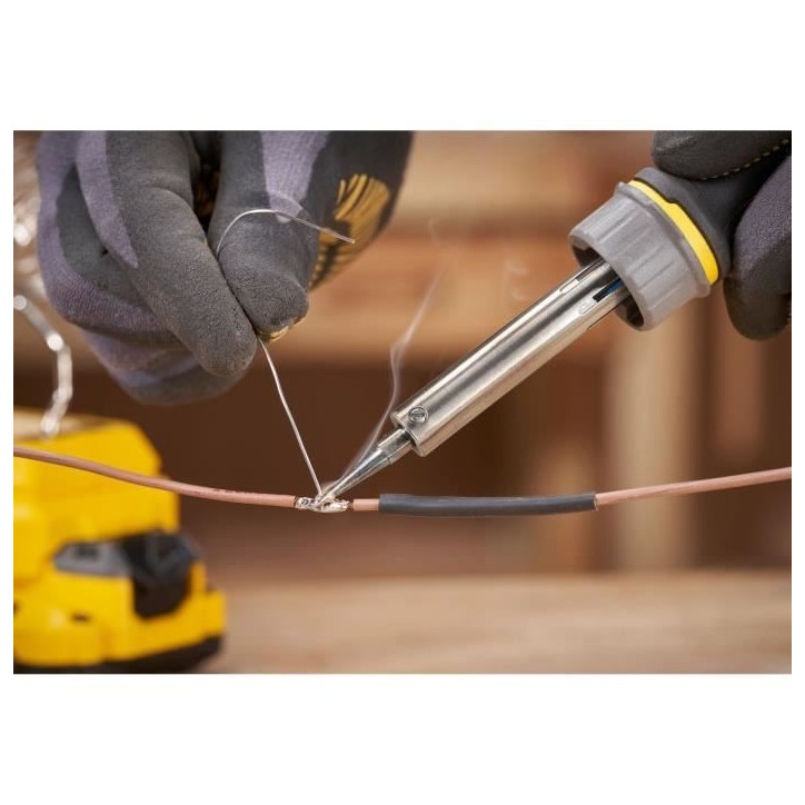 Fer a souder sans fil - Stanley Fatmax - SFMCE040B-XJ - 18V - 204°C a 484°C - Sans batterie Fer a souder sans fil - Stanley Fatmax - SFMCE040B-XJ - 18V - 204°C a 484°C - Sans batterie